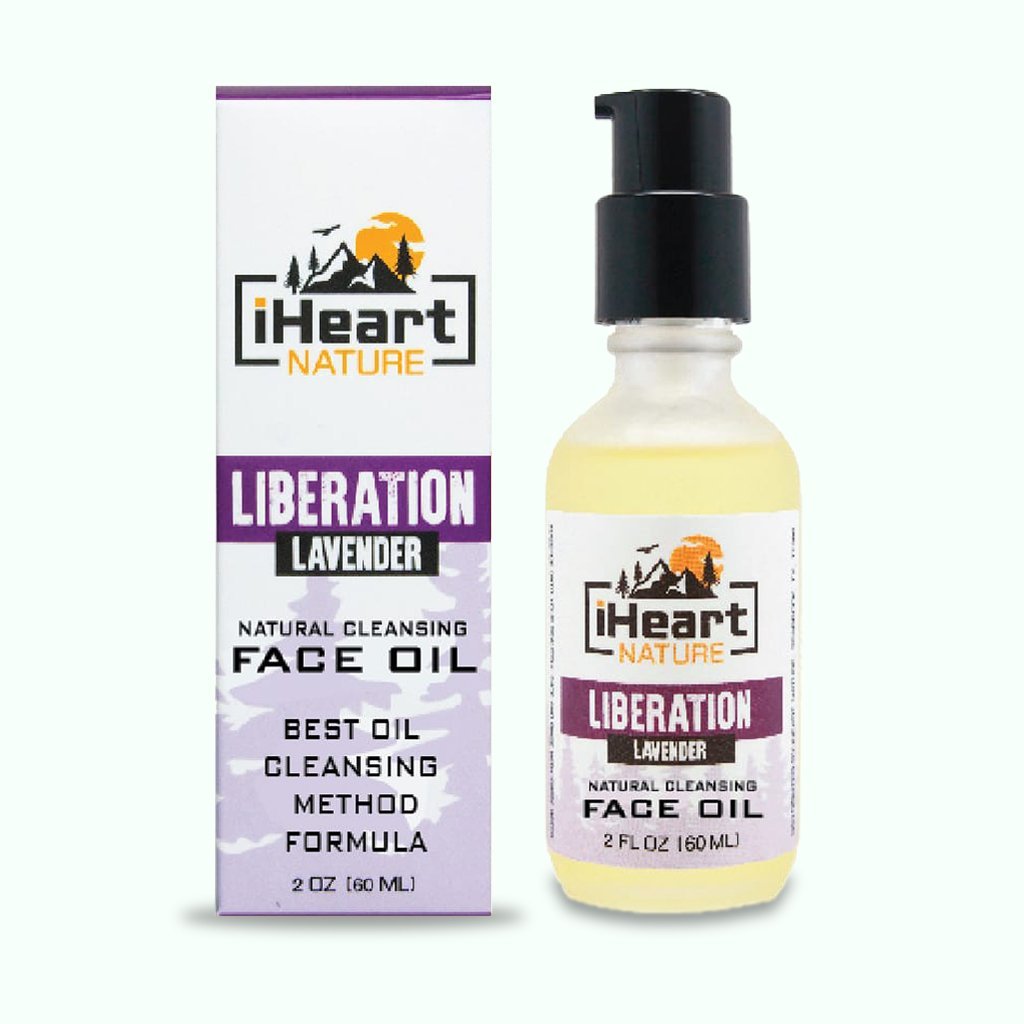 Lavender Cleansing Face Oil is The Best Oil For Oil Cleansing Method Formula - iHeart Nature